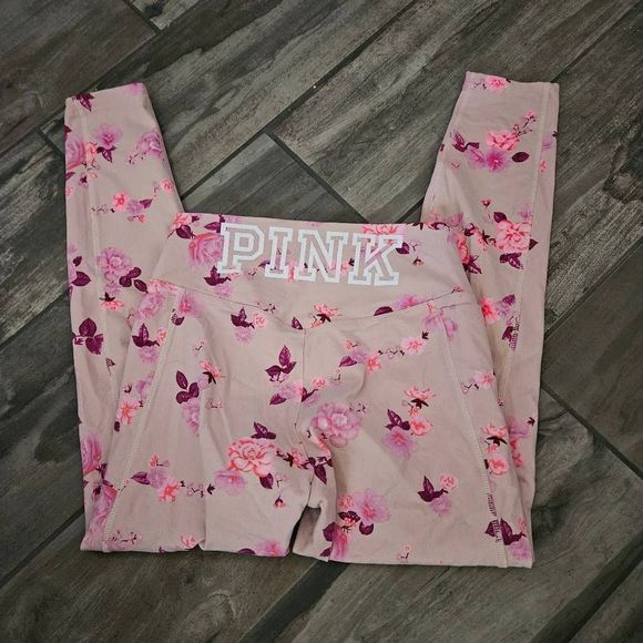 Victoria's Secret PINK Floral Athletic Leggings - Picture 6 of 8